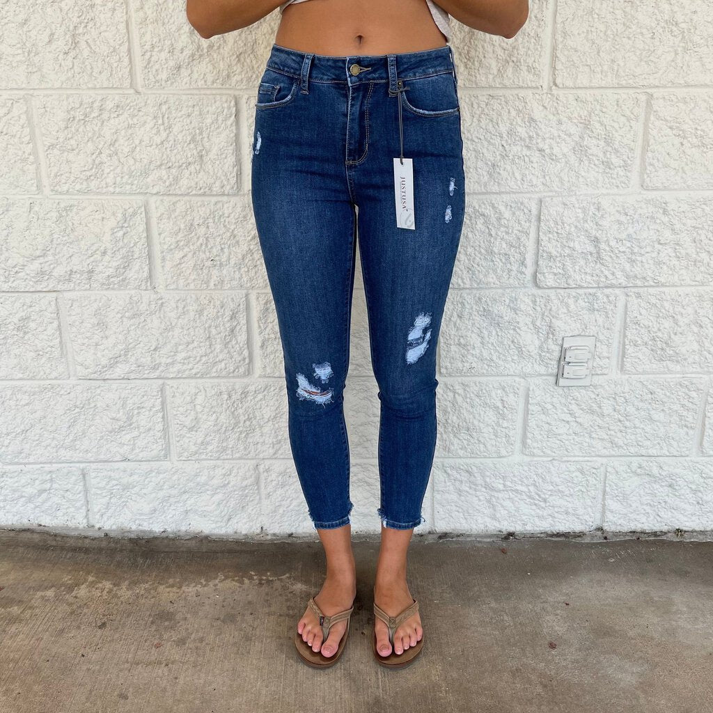 Distressed Skinny Jeans