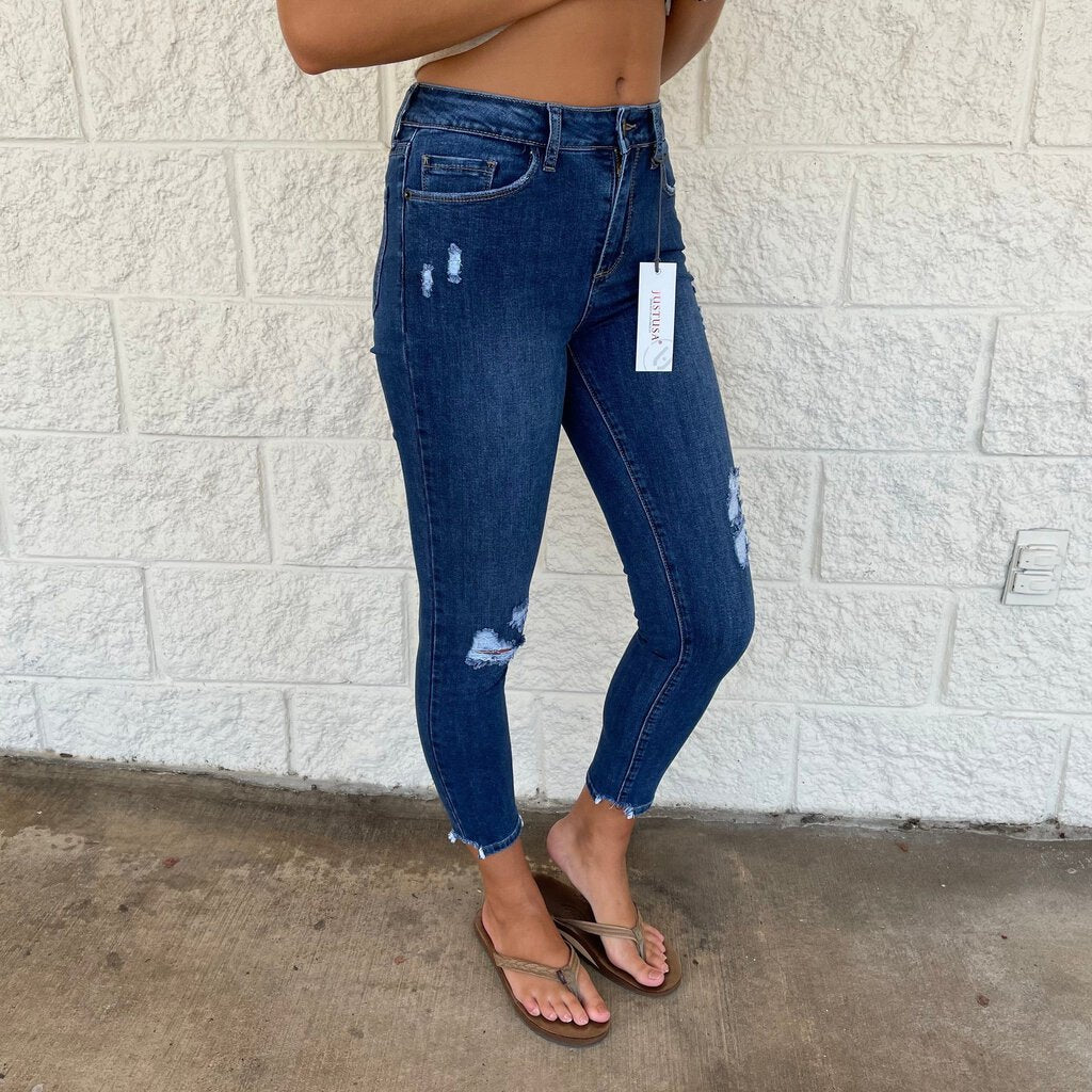 Distressed Skinny Jeans