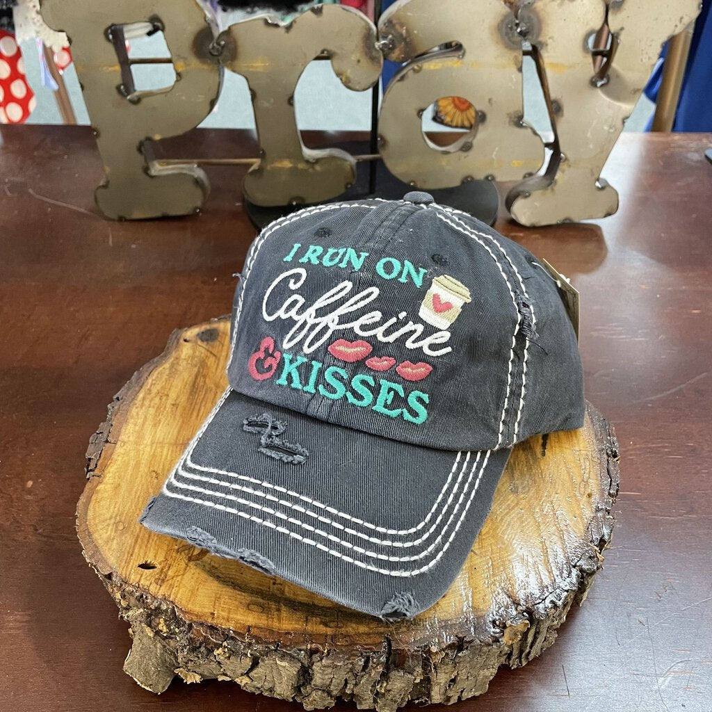 Caffeine & Kisses Hat