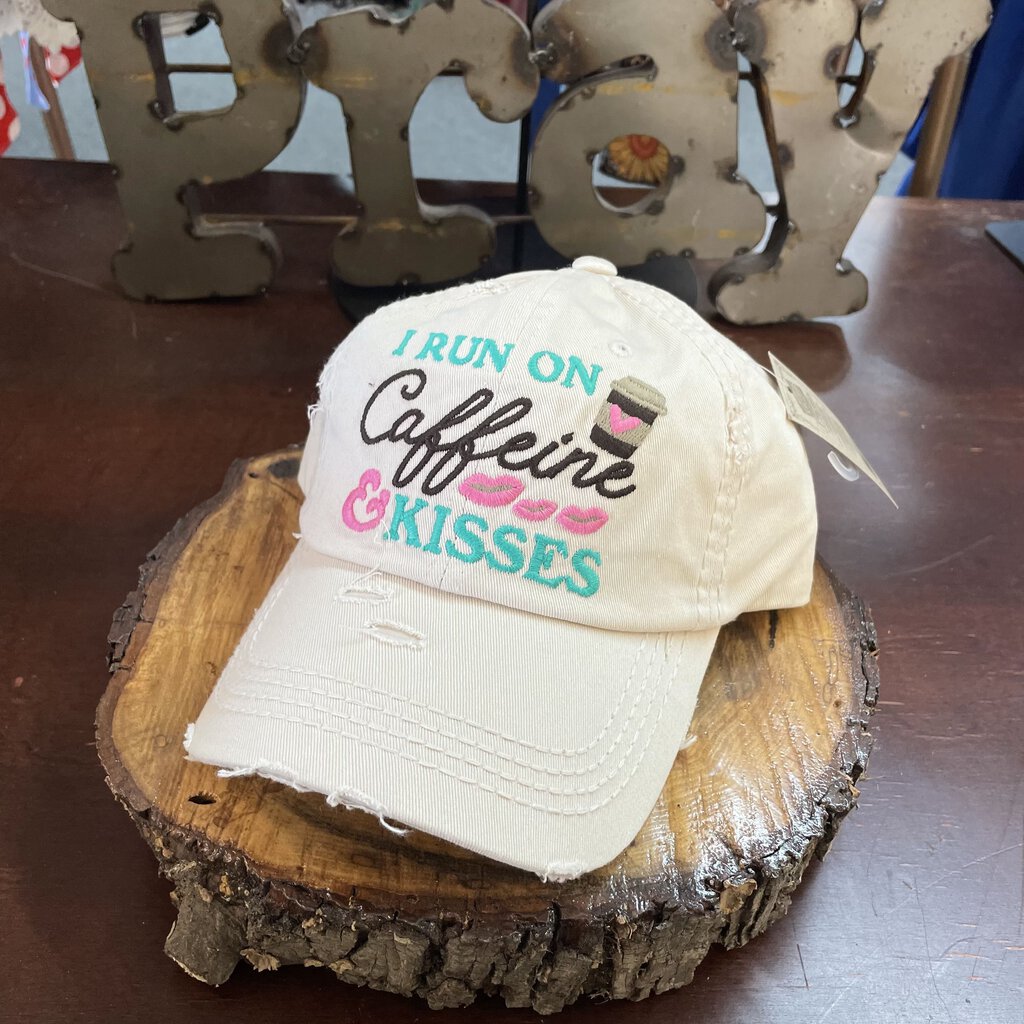 Caffeine & Kisses Hat