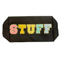 Chenille Letter Pouch