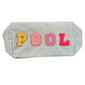 Chenille Letter Pouch