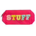 Chenille Letter Pouch