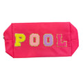 Chenille Letter Pouch