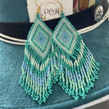 Load image into Gallery viewer, Ombre Seed Bead Earrings
