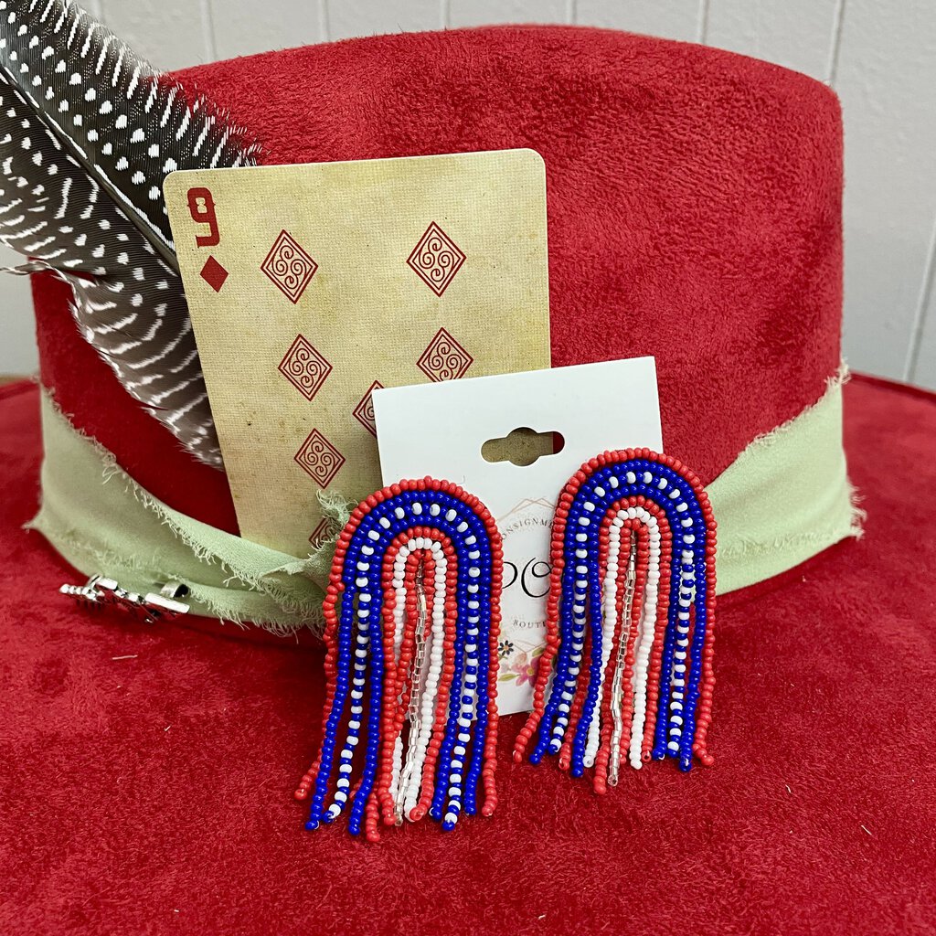 American Fringe Earrings