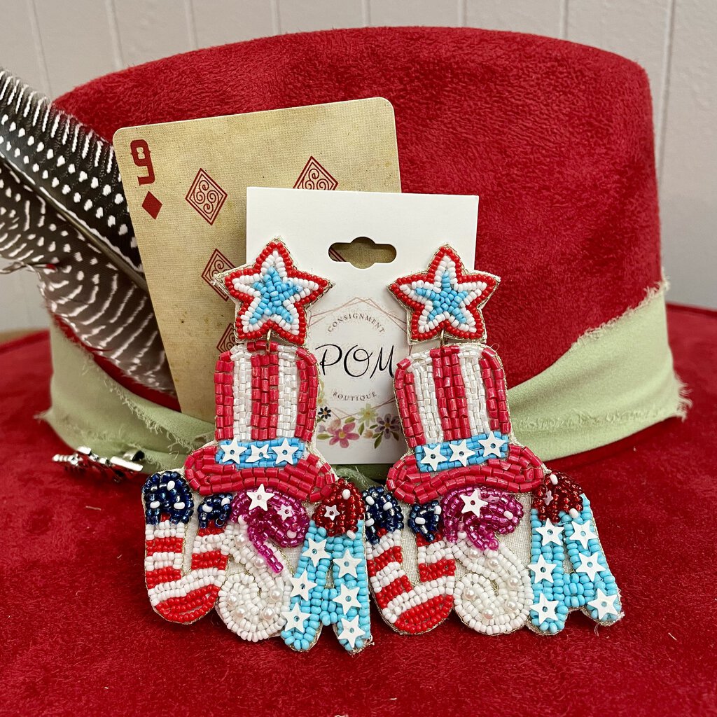 Uncle Sam Earrings