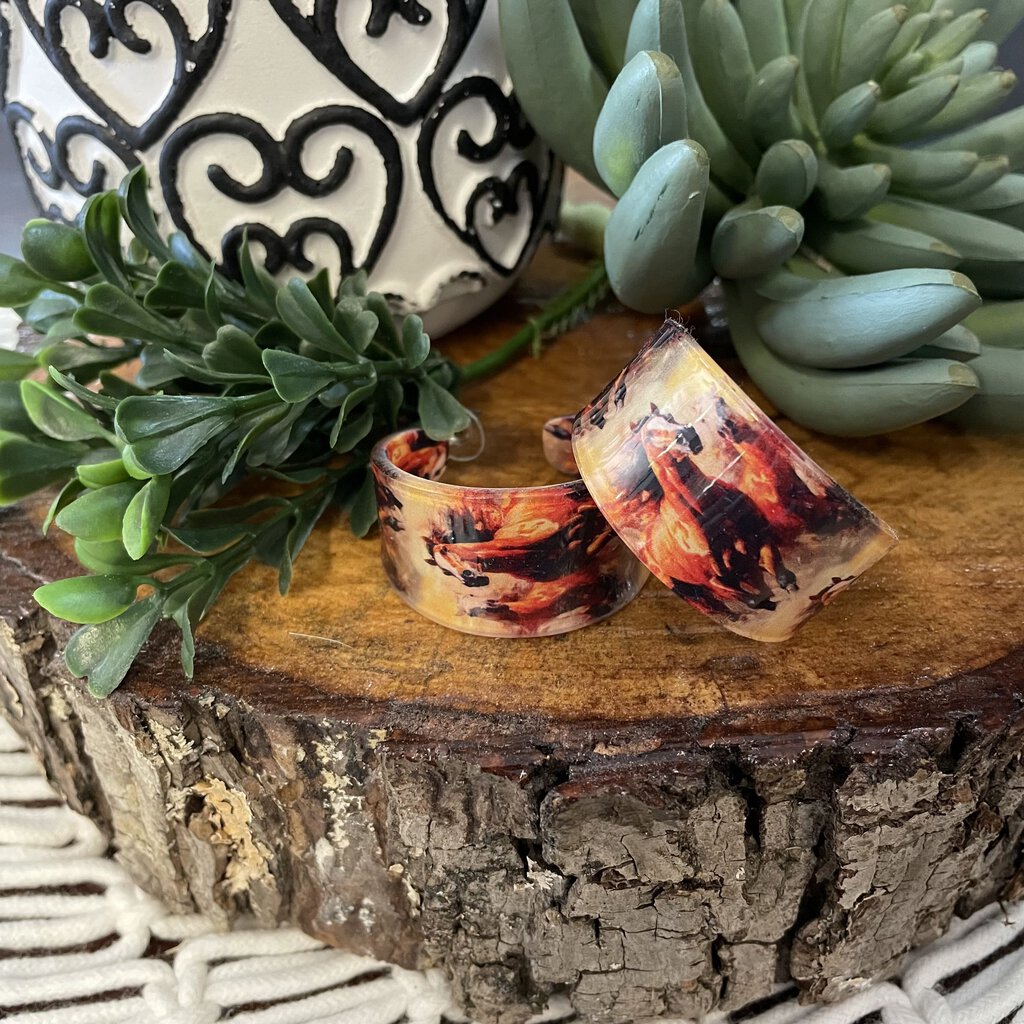 Wild Horses Earrings