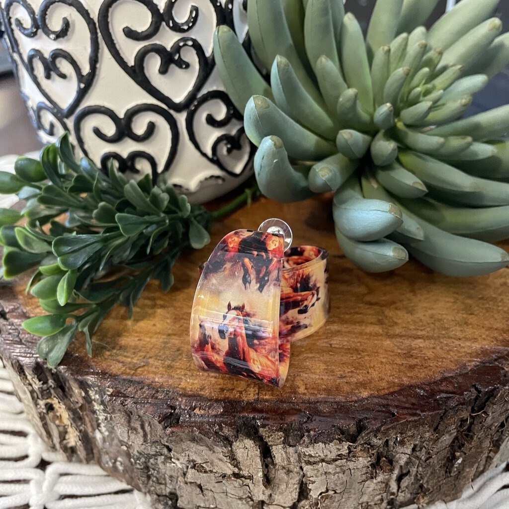 Wild Horses Earrings