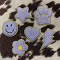 Chenille Patch- Purple
