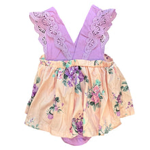 Load image into Gallery viewer, Floral Dress w/bow
