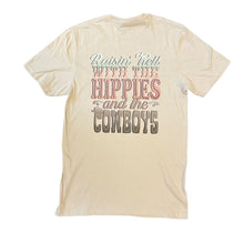 Load image into Gallery viewer, Hippies/Cowboys Tee
