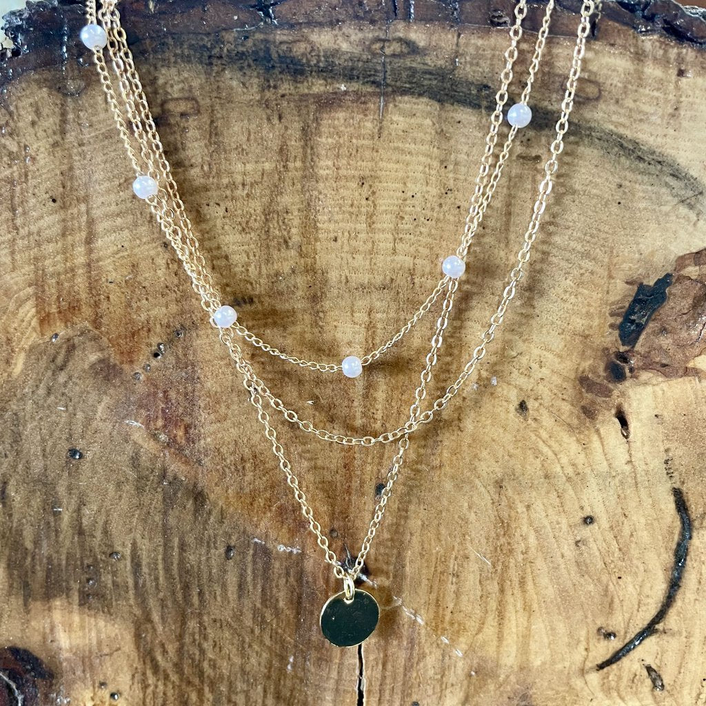 Pearl Layered Necklace