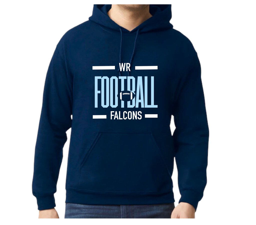 WR Football 2 Hoodie