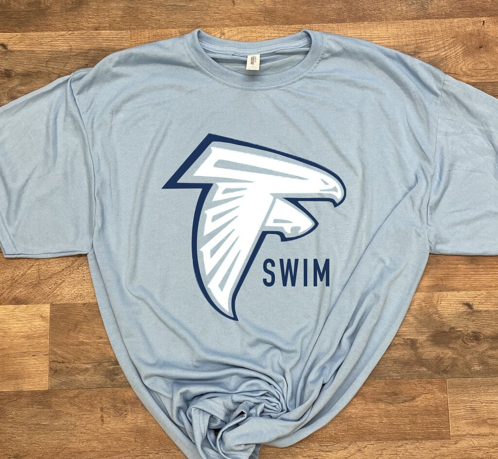 WR Swim #1 Lt Blue