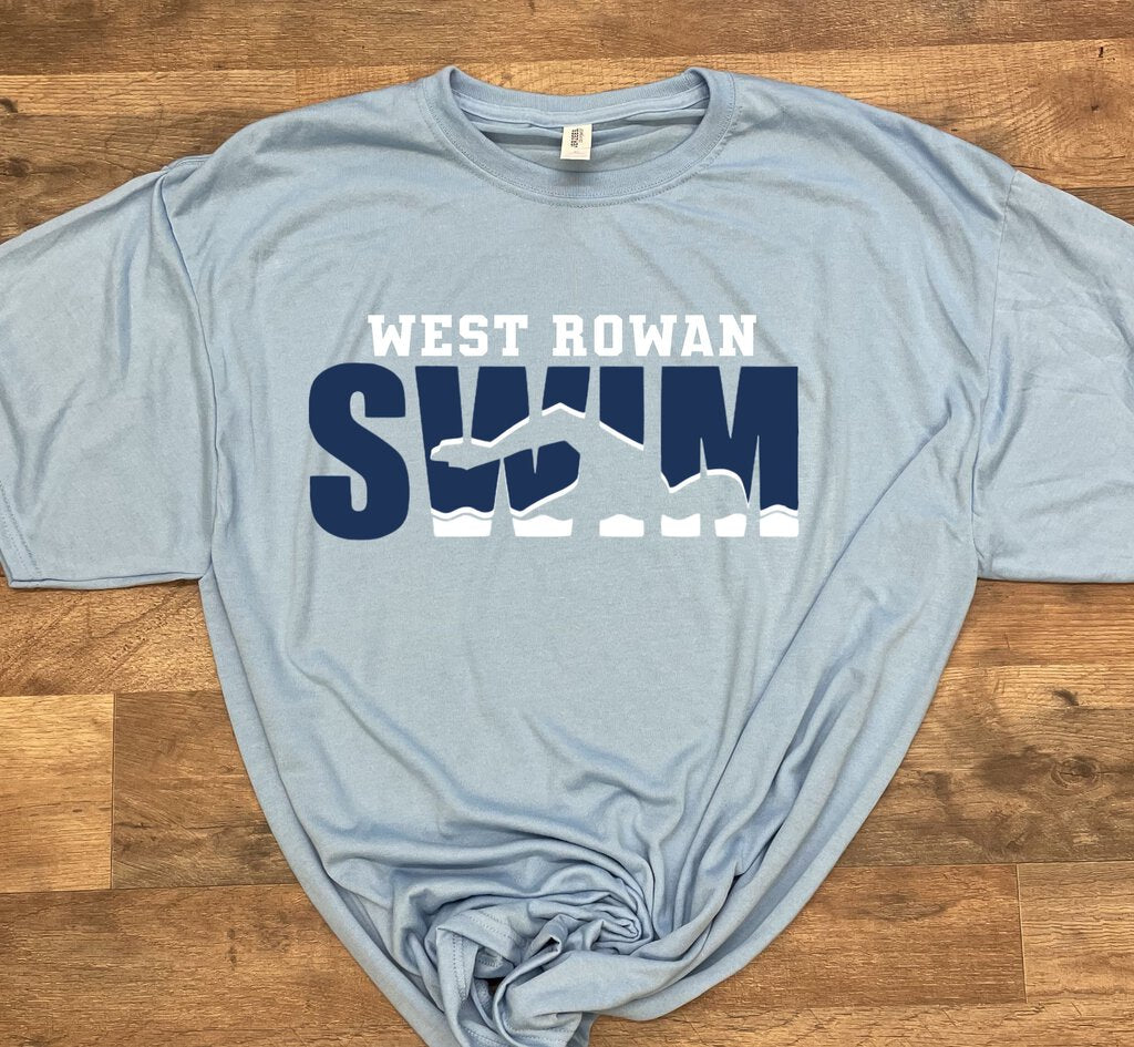 WR Swim #2 Light Blue