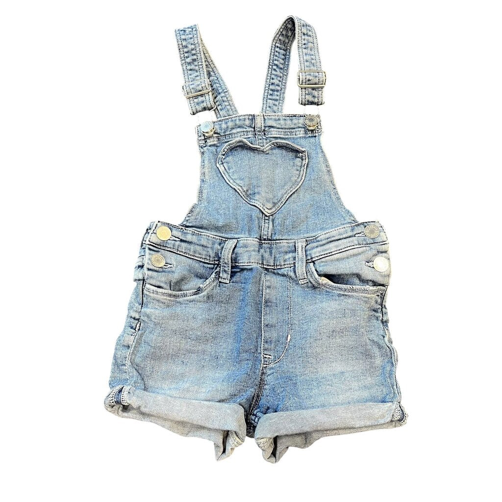 Denim Shorts Overalls
