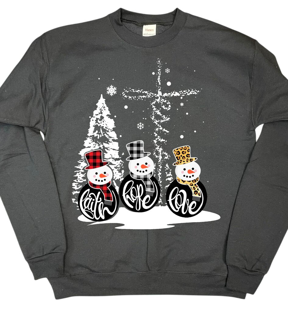 Faith Hope Love Crewneck