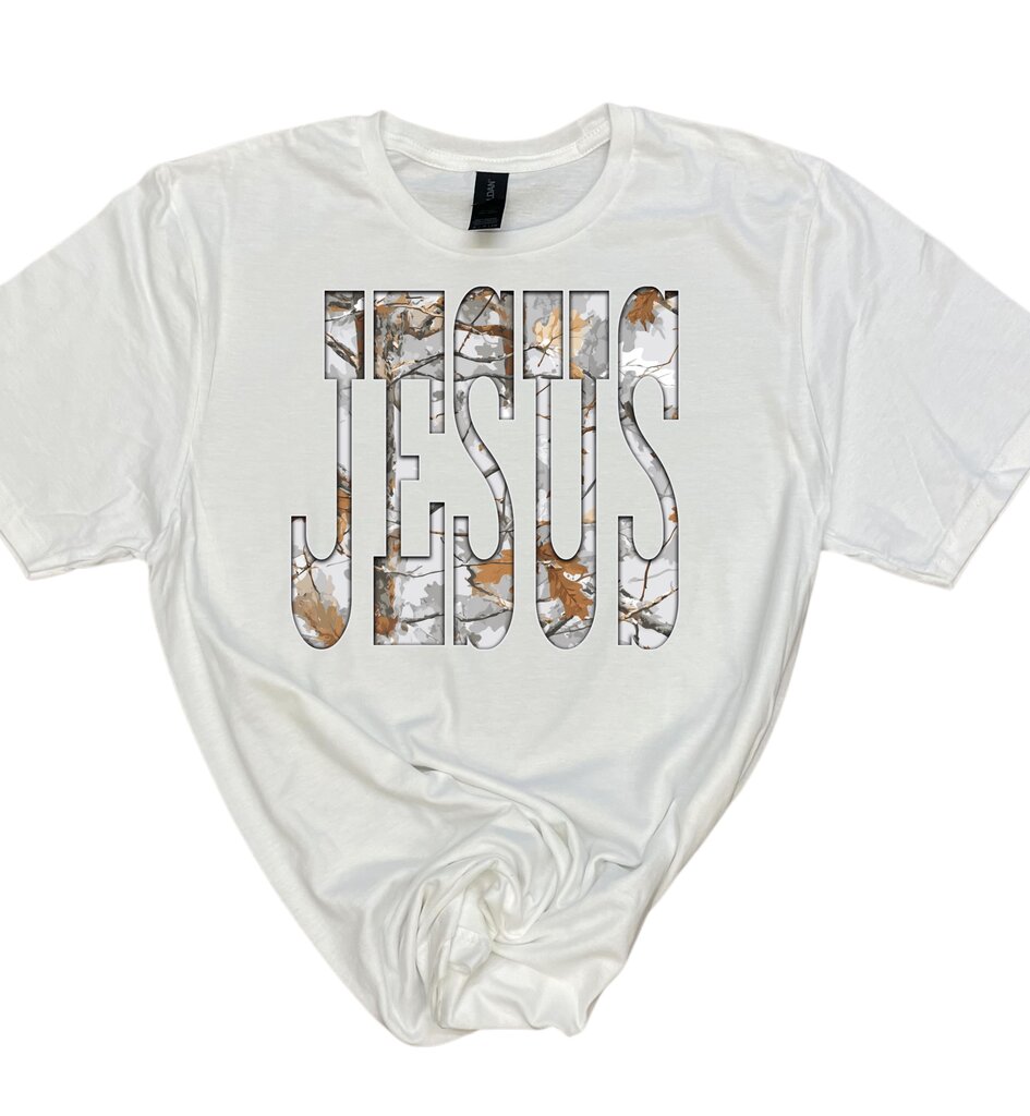 Camo Jesus Tshirt