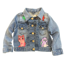 Load image into Gallery viewer, Bluey Handpainted Jacket
