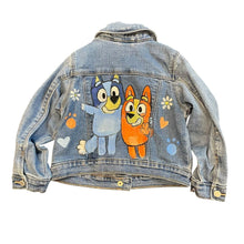 Load image into Gallery viewer, Bluey Handpainted Jacket
