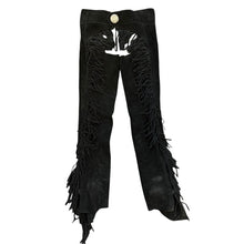 Load image into Gallery viewer, Leather Chaps w/ fringe
