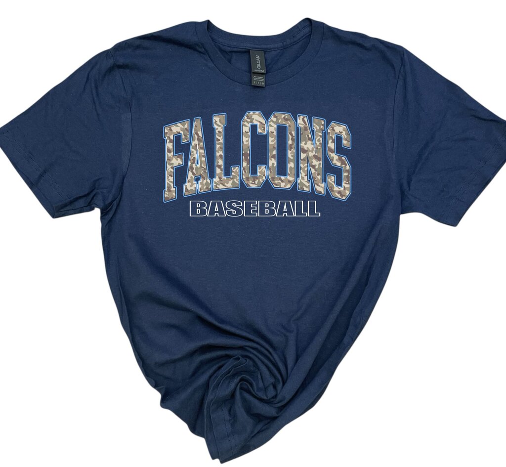Camo Falcon Baseball