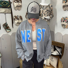 Load image into Gallery viewer, West Crewneck Cardigan
