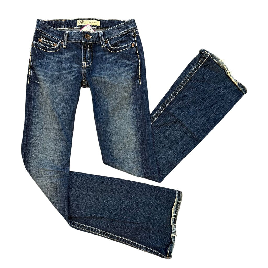 Buckle Flare Jeans
