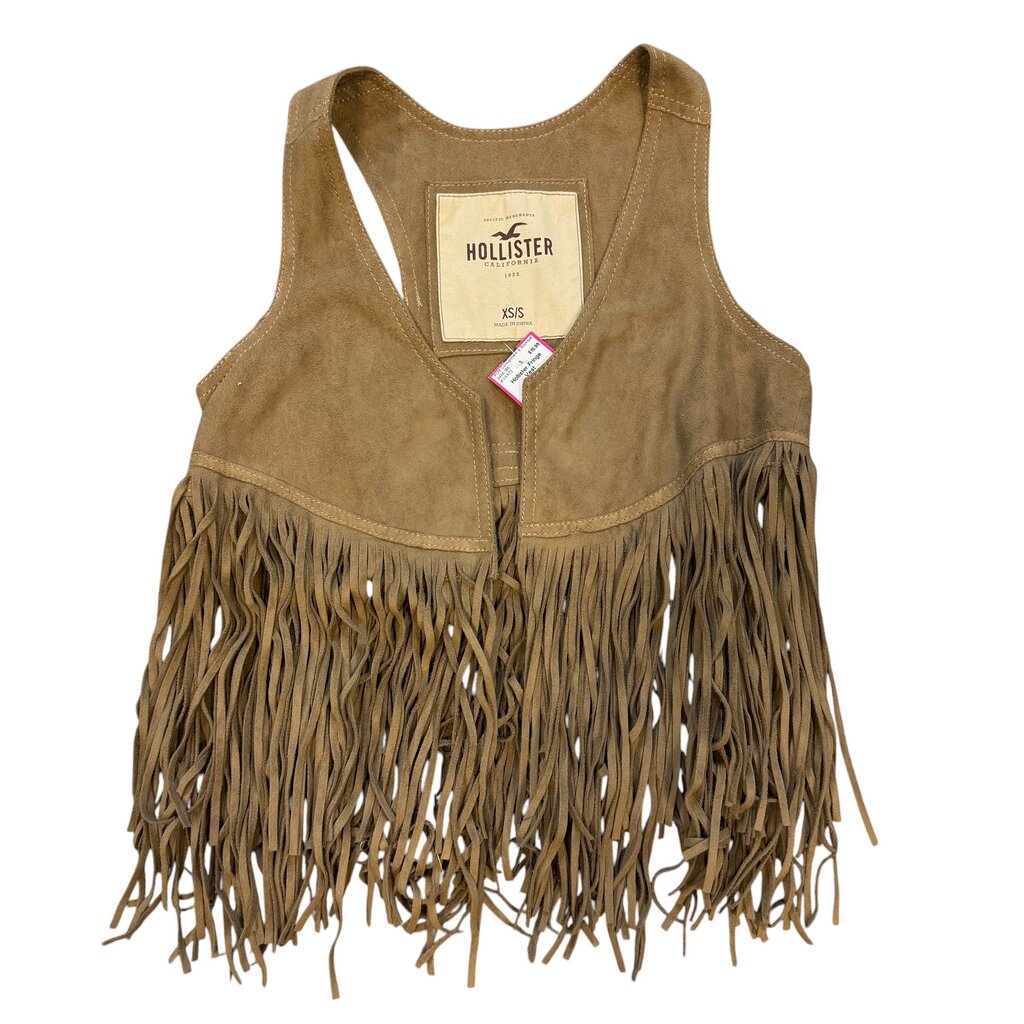 Hollister Fringe Vest
