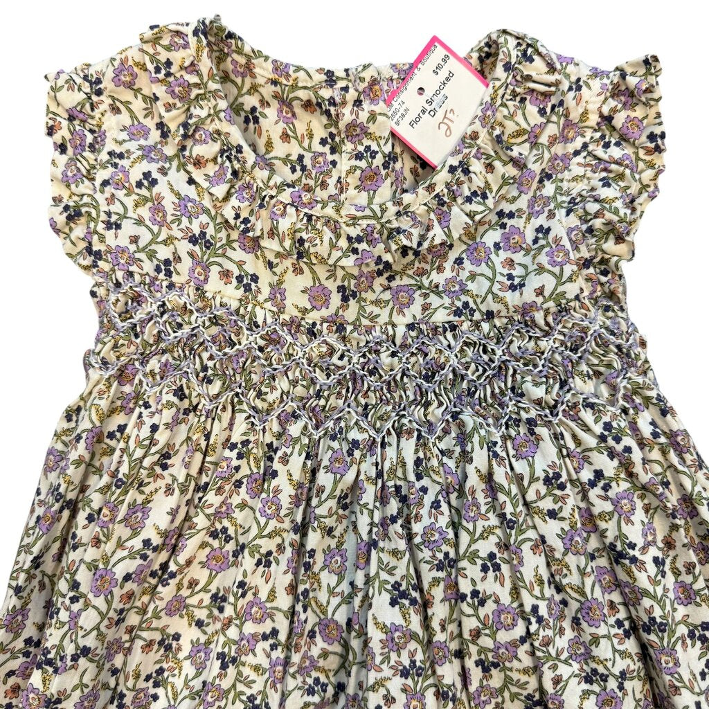 Floral Smocked Dress
