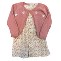 Rabbit Bear Dress w/Cardigan