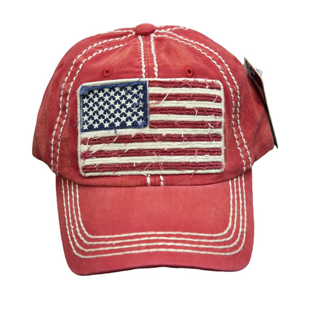 Distressed Flag Hat