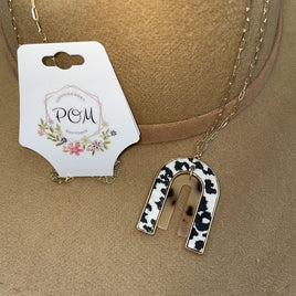 Cow Arch Necklace