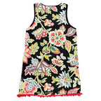 Floral Pom Dress