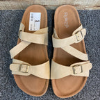 Leo Sandal- Taupe