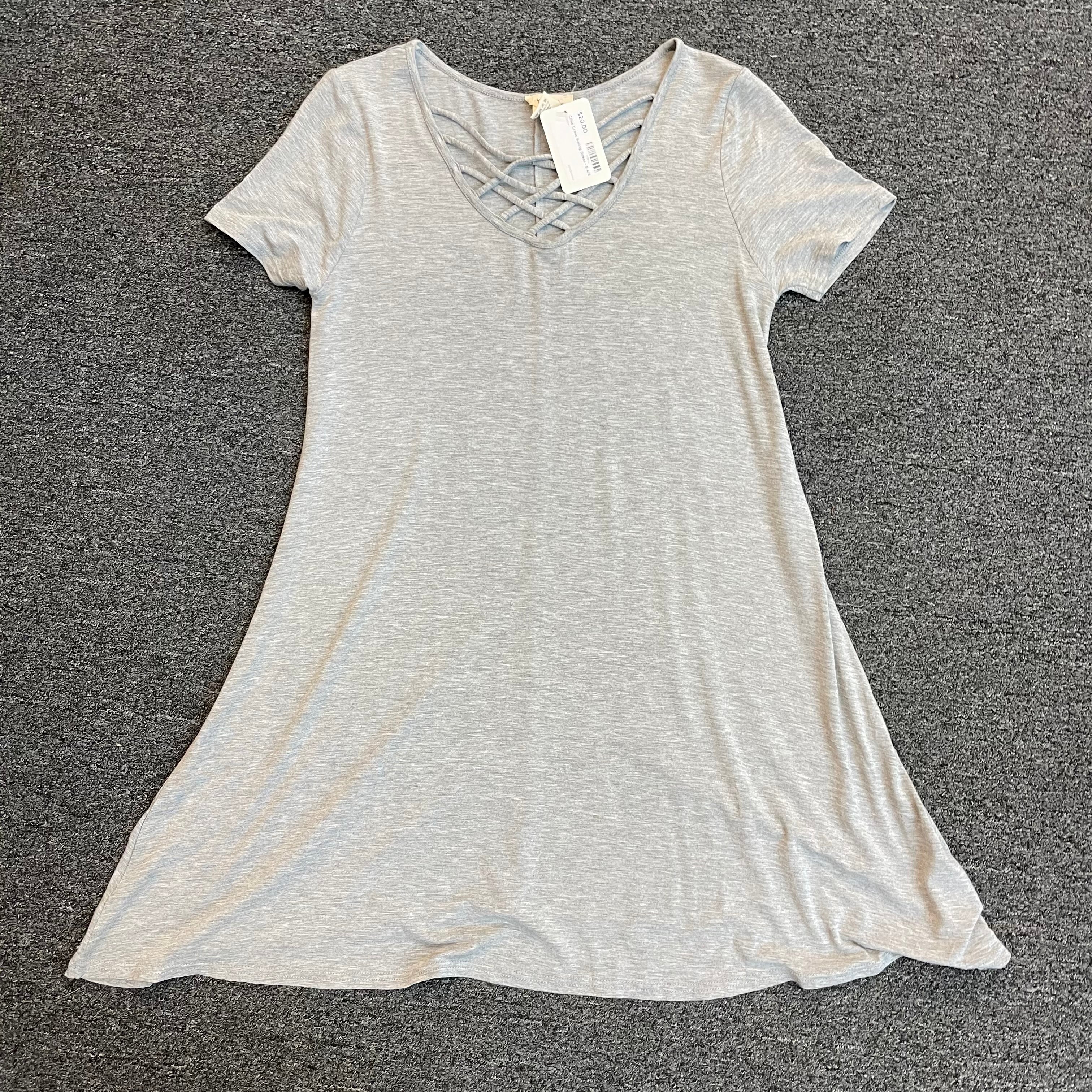 Criss Cross Swing Dress