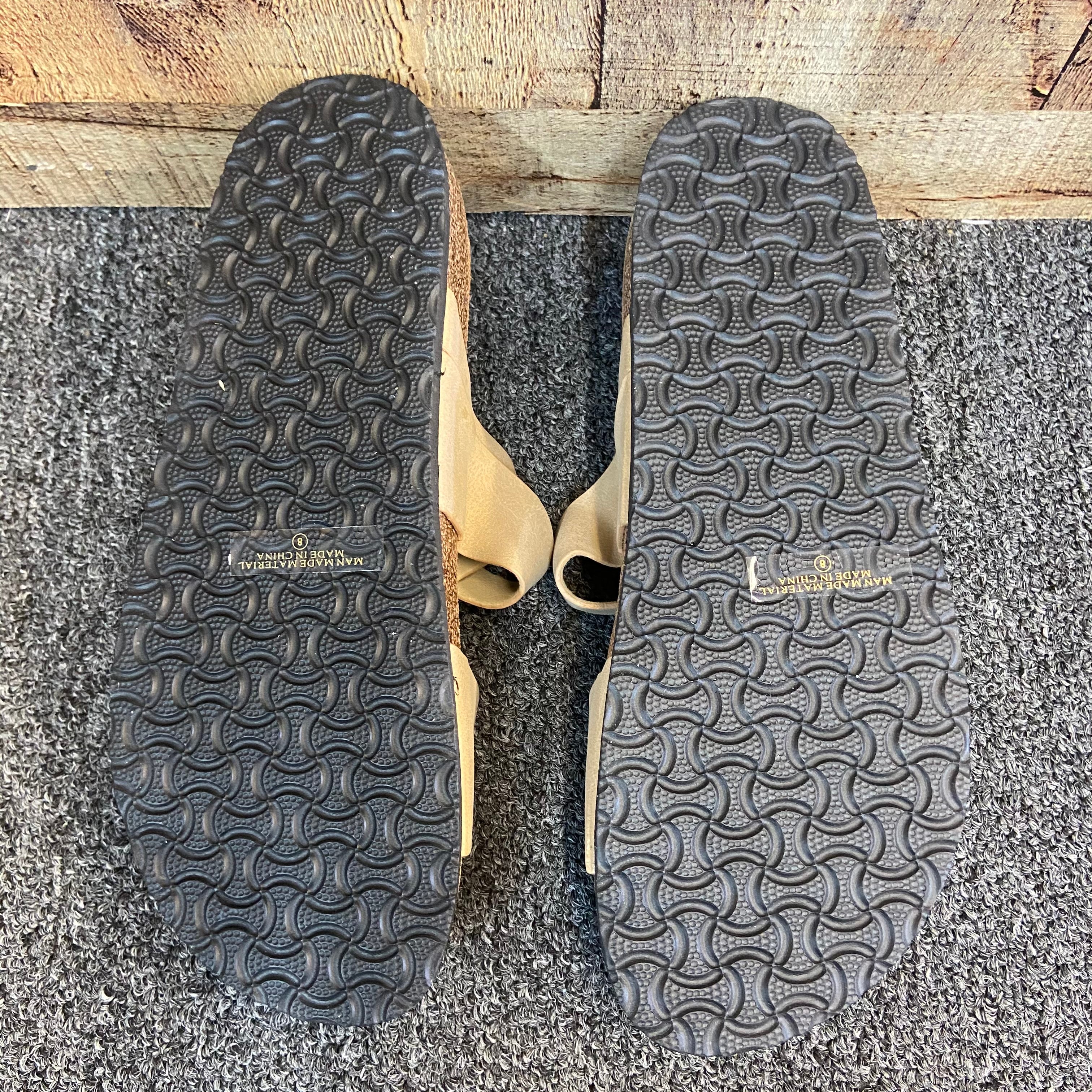 Leo Sandal- Taupe
