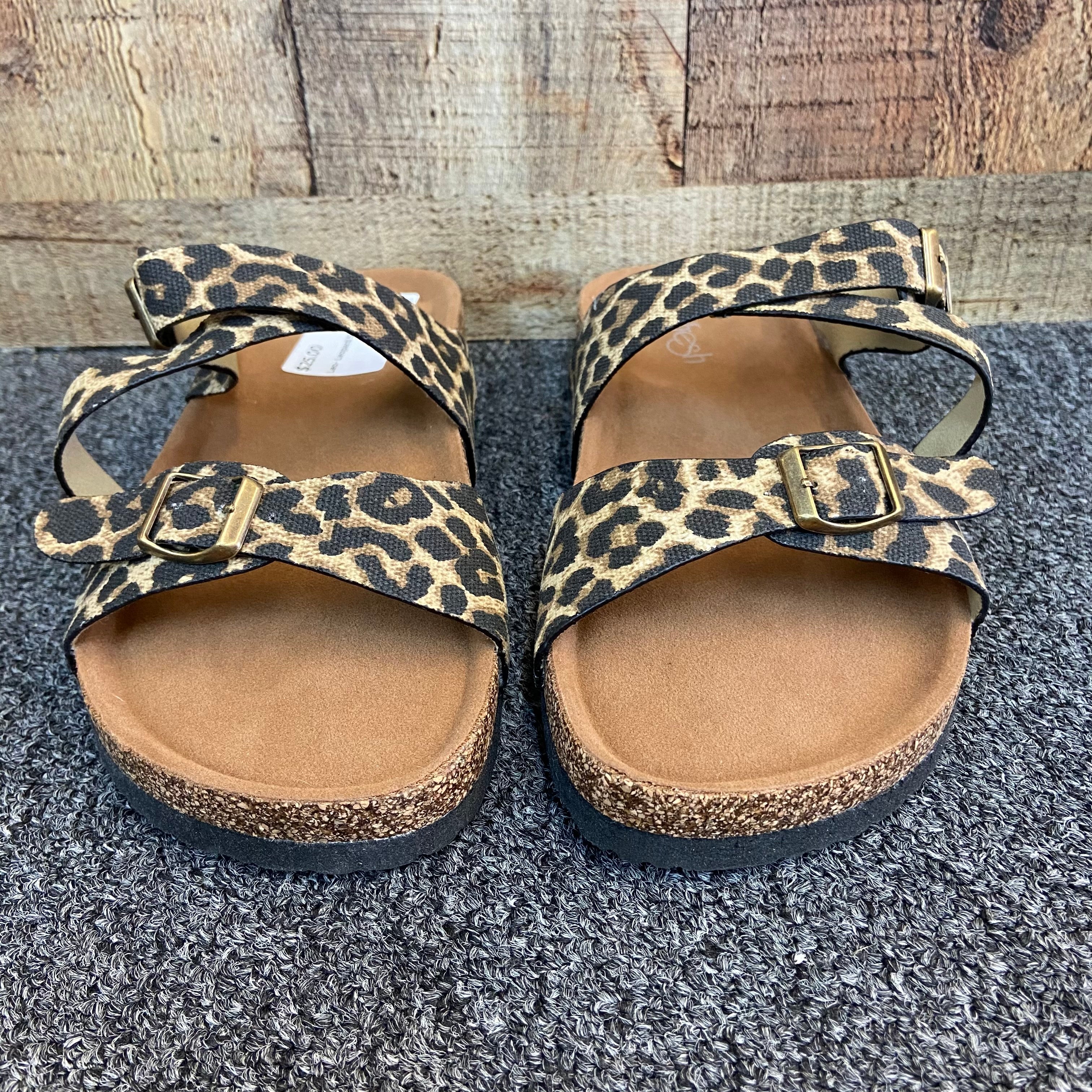 Leo Sandal- Leopard